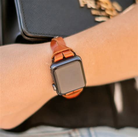 designer leather apple watch bands